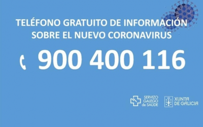 CORONAVIRUS: Teléfono gratuito de información